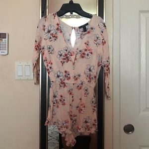 Forever 21 floral Romper